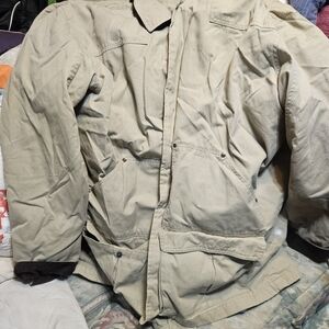 Mens LL BEAN Rancher Coat Renovable Liner